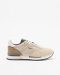 Pepe Jeans London Hailon Basic Green Sneakers - Beige
