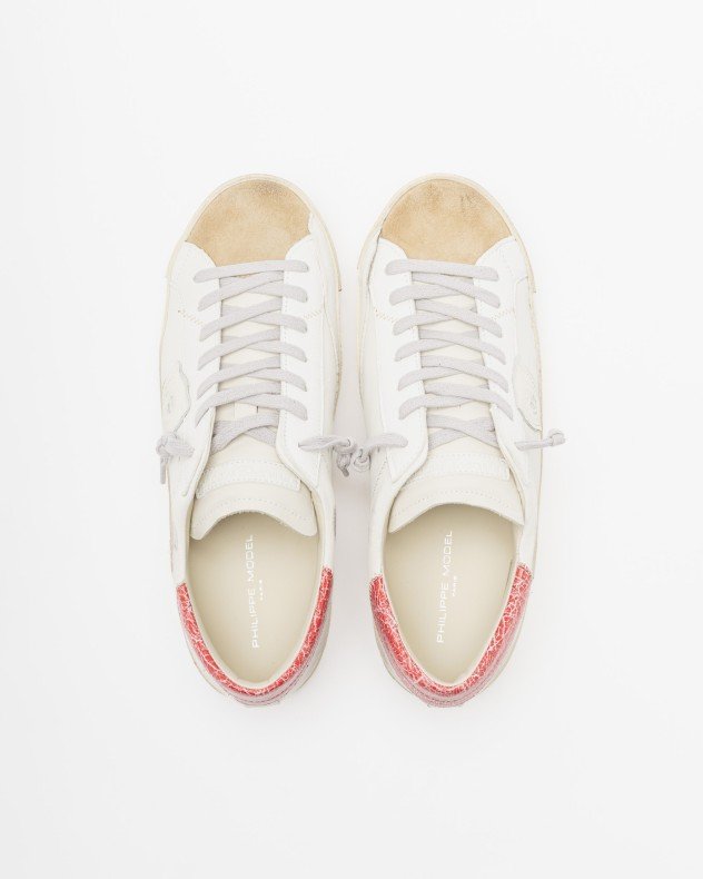 Philippe Model PRSX LOW MAN White White sneakers - White