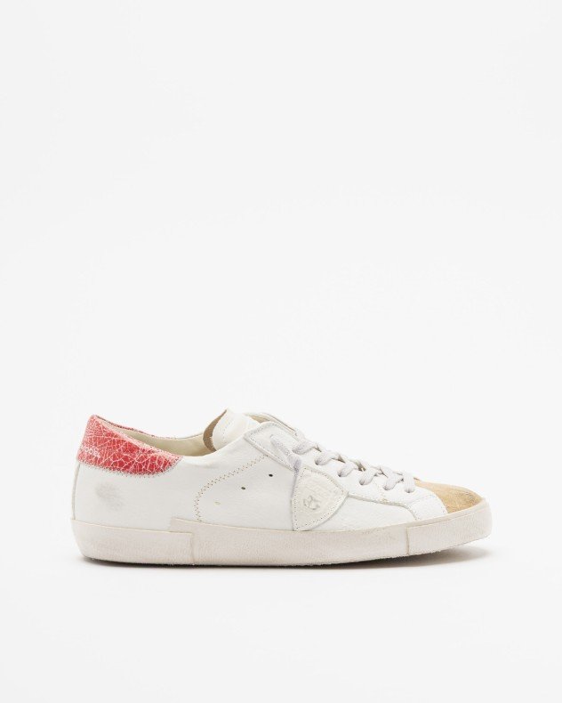 Philippe Model PRSX LOW MAN White White sneakers - White