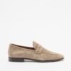PROF UNO2921 Taupe Moccasins - Taupe