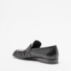 PROF UNO2922 Black Moccasins - Black