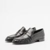 PROF UNO2922 Black Moccasins - Black