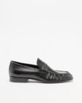 PROF UNO2922 Black Moccasins - Black