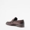 PROF UNO2922 Black Moccasins - Burgundy