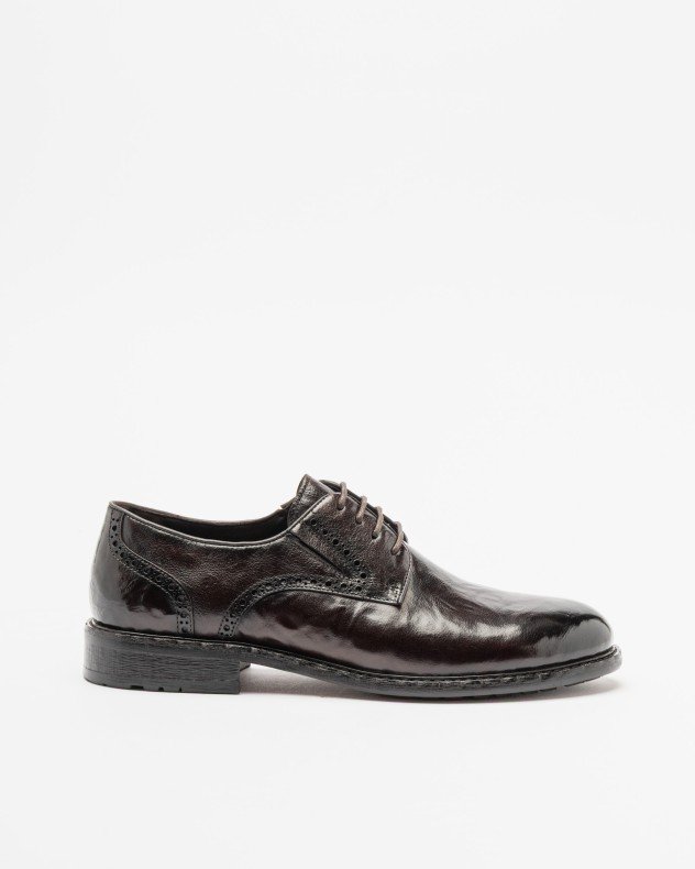 PROF G490A-B2X5-3 Brown Derby shoes - Brown