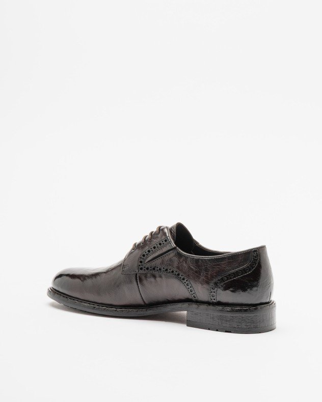PROF G490A-B2X5-3 Brown Derby shoes - Brown