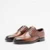 PROF C36A-02C Camel Derby shoes - Camel