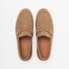 PROF MU162AB Beige Moccasins - Brown