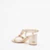 Gloss MGZ068-T170AL13 Golden Sandals - Golden