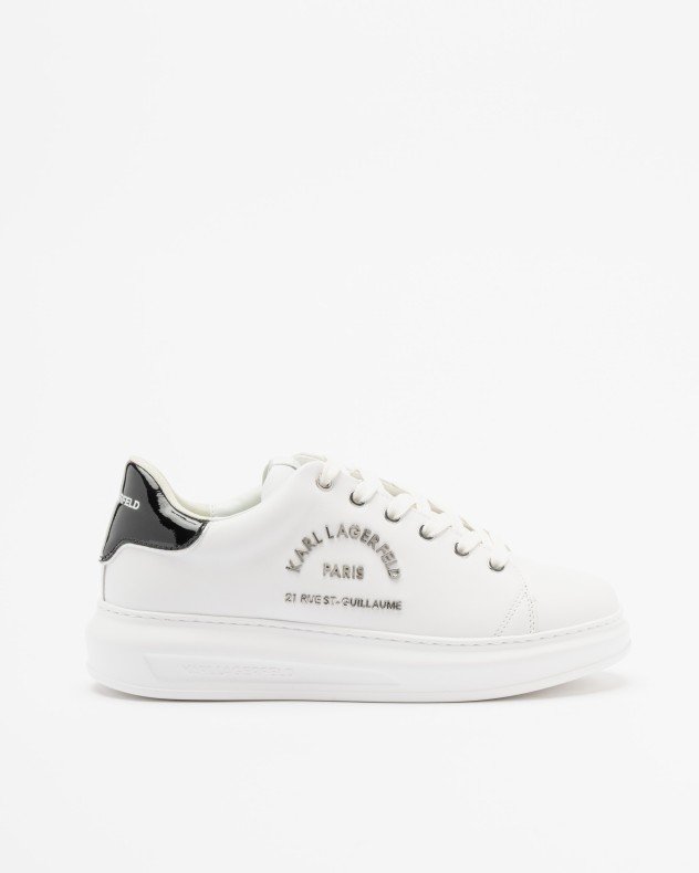 Karl Lagerfeld Kapri Mens Metal Maison Karl White White sneakers - White