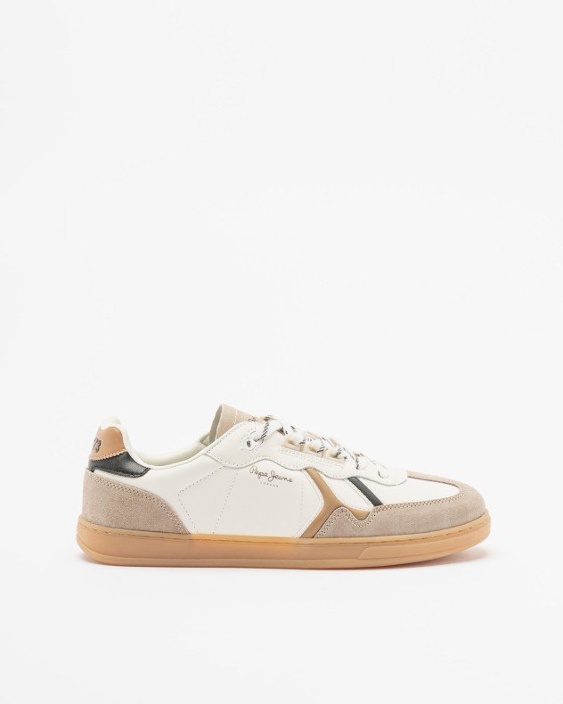 Pepe Jeans London Ball Mood White White sneakers - White