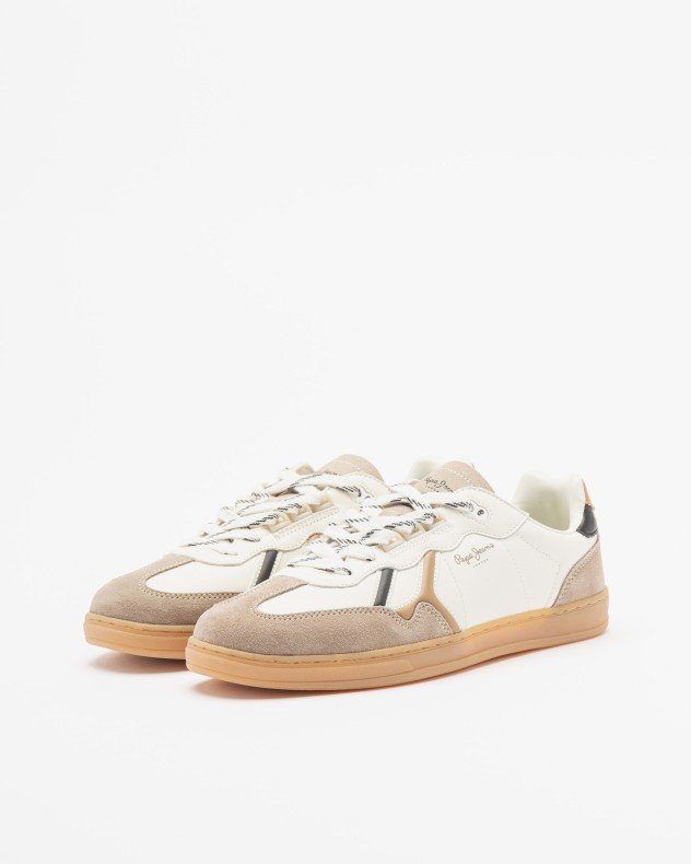 Pepe Jeans London Ball Mood White White sneakers - White