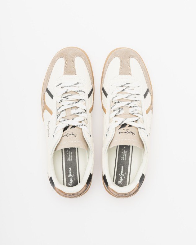 Pepe Jeans London Ball Mood White White sneakers - White