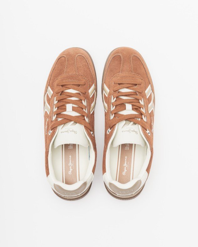 Pepe Jeans London Ball Colors Brown Sneakers - Brown