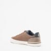 Pepe Jeans London Kenton Campus White Sneakers - Brown