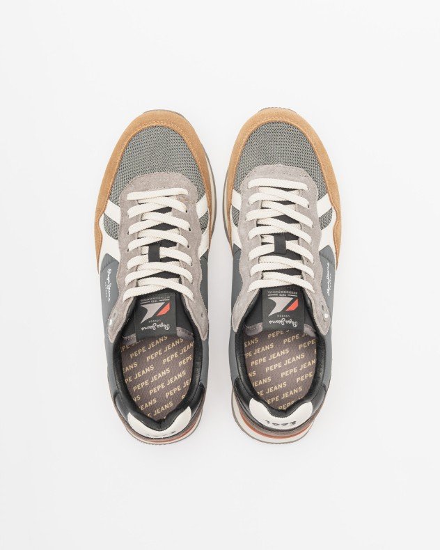 Pepe Jeans London Brit Essence Green Sneakers - Green