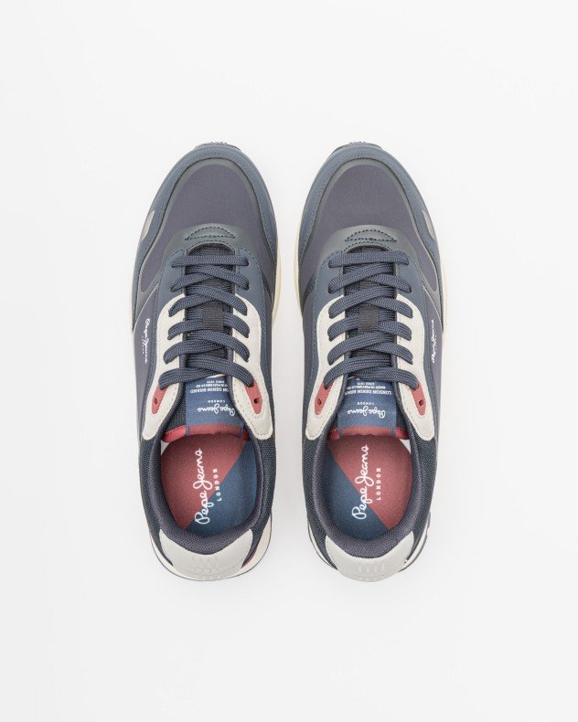 Pepe Jeans London Bexley Urban Blue Sneakers - Blue
