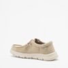 PROF 25048 Green Boat shoes - Beige