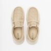 PROF 25048 Green Boat shoes - Beige