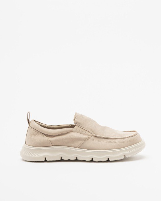 PROF 25122 Beige Boat shoes - Beige