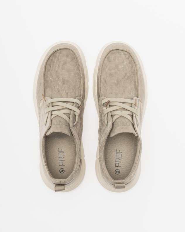 PROF 25111 Green Boat shoes - Green