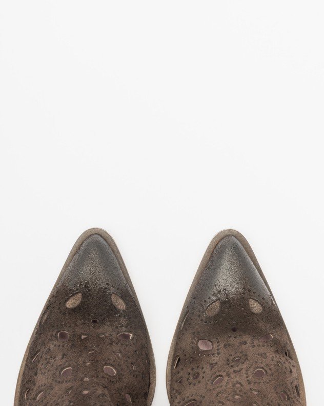 PROF 25013 Brown Ankle Boots - Brown