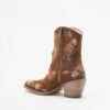 PROF 26029 Camel Ankle Boots - Brown