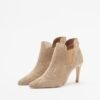 PROF 9342VZ Beige Ankle Boots - Beige