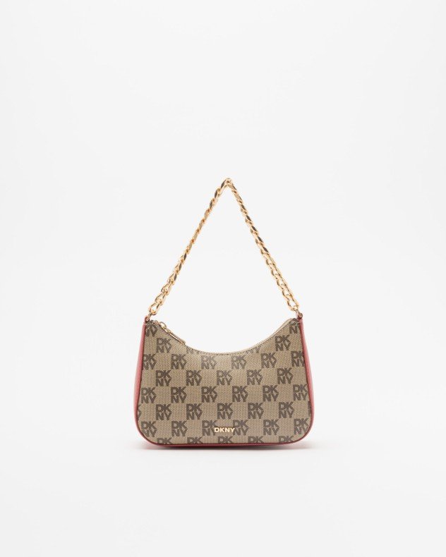 Dkny Jenna Demi Crossbody Beige Crossbody bag - Beige