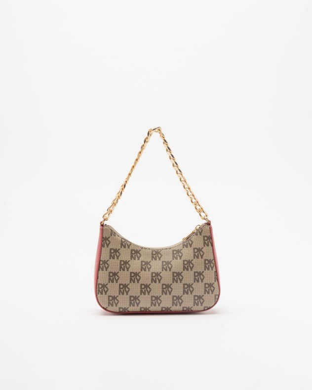 Dkny Jenna Demi Crossbody Beige Crossbody bag - Beige