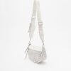 Dkny Zoie Crest Body Black Shoulder bag - White