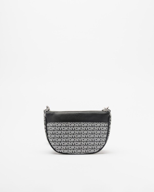 Dkny Zoie Crest Body Black Shoulder bag - Black