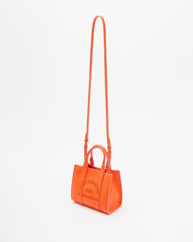 Karl Lagerfeld K/RSG Mini Square Tote White Tote bag - Orange