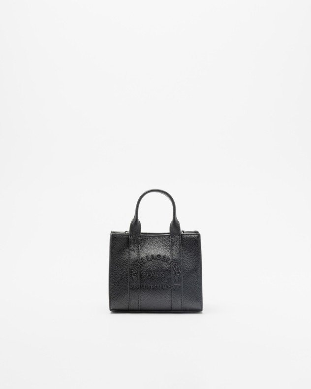Karl Lagerfeld K/RSG Mini Square Tote White Tote bag - Black