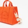 Karl Lagerfeld K/RSG MD Square Tote Peb Emb White Tote bag - Orange