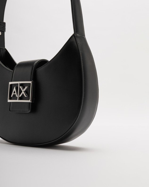 Armani Exchange XW002565 Yellow Hobo bag - Black