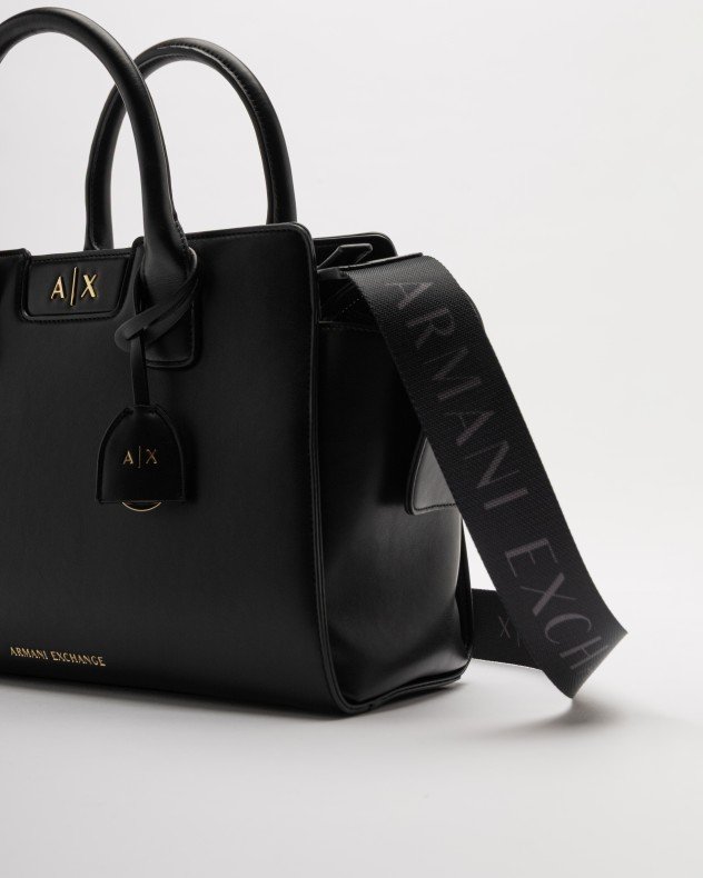 Armani Exchange XW002158 Black Handbag - Black