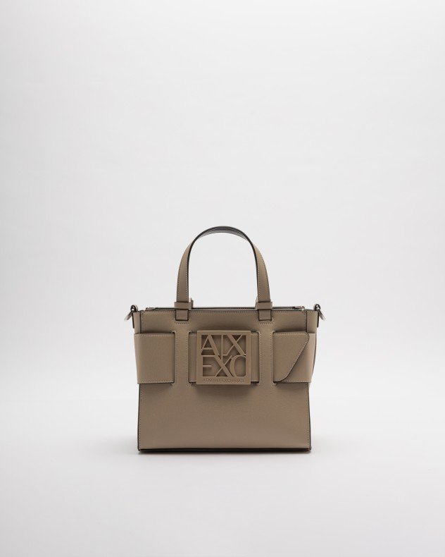 Armani Exchange 942690 Beige Handbag - Beige