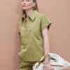 Maite by Lola MS2615046 Green Shirt - Green