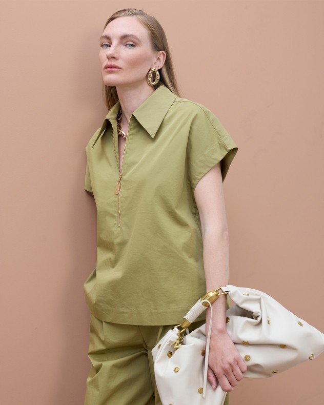 Maite by Lola MS2615046 Green Shirt - Green