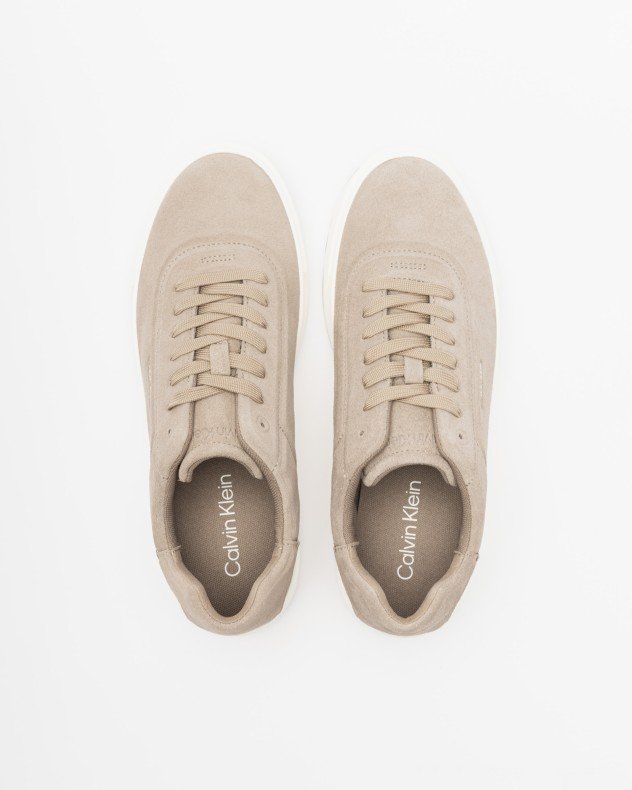 Calvin Klein Basket Cupsole Taupe Sneakers - Taupe