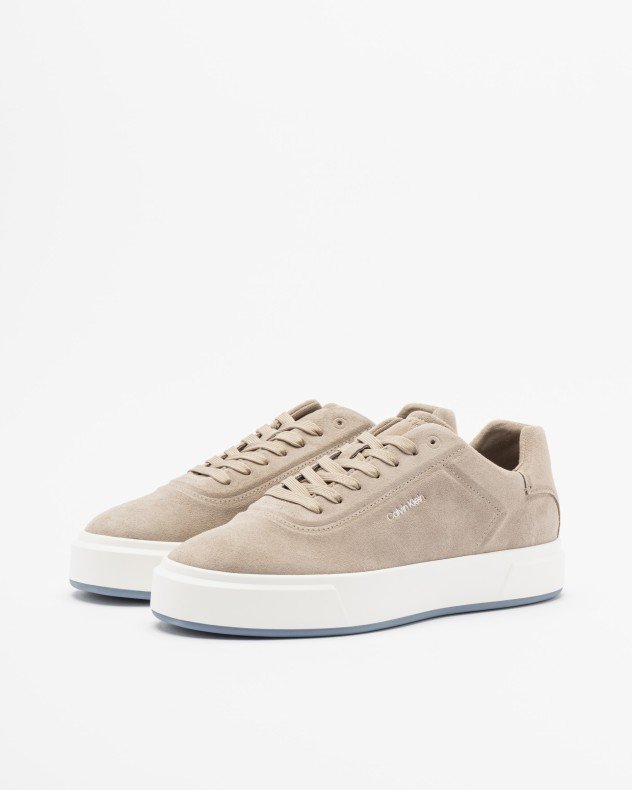 Calvin Klein Basket Cupsole Taupe Sneakers - Taupe