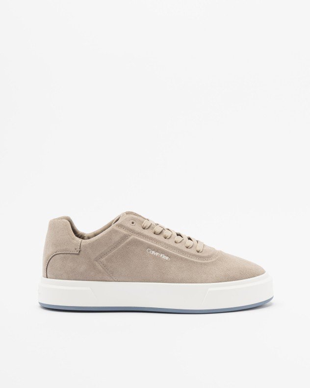 Calvin Klein Basket Cupsole Taupe Sneakers - Taupe