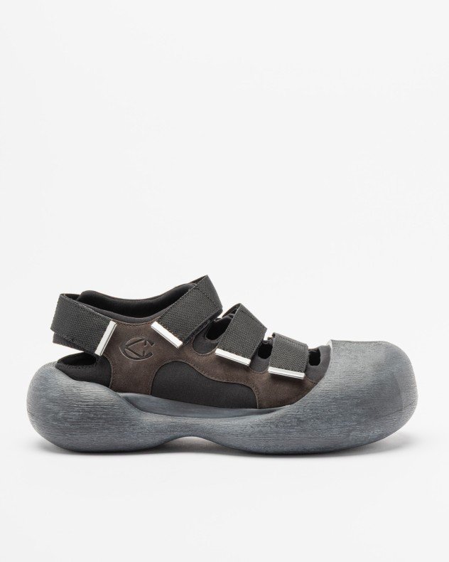 Camper Lab Caramba Black Sandals - Black