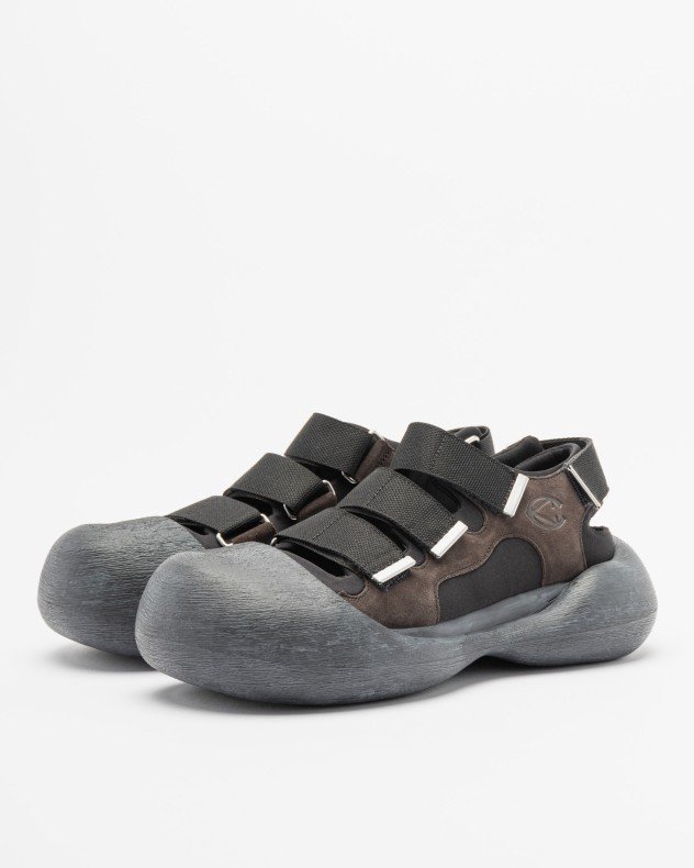Camper Lab Caramba Black Sandals - Black