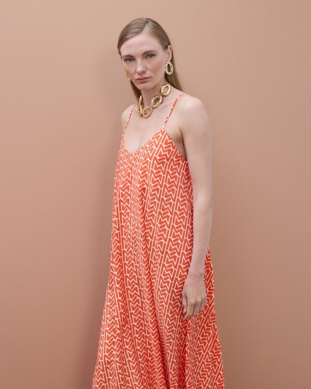 Maite by Lola MS2616026 Orange Dress - Orange