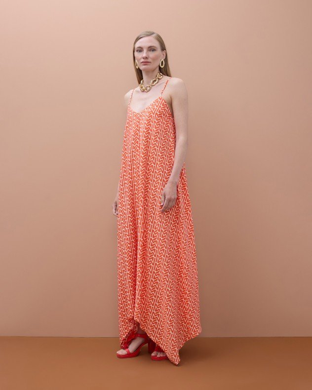 Maite by Lola MS2616026 Orange Dress - Orange