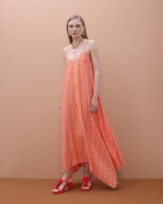 Maite by Lola MS2616026 Orange Dress - Orange
