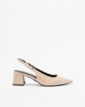 Guess Zabela Black Slingback shoe - Beige