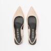 Guess Zabela Black Slingback shoe - Beige